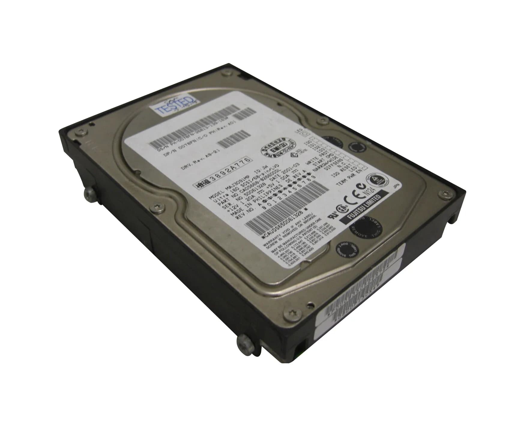 Dell 078FN 9GB 10000RPM Ultra160 SCSI 68-Pin 3.5-Inch Hard Drive