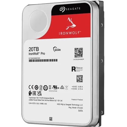 Seagate 3G5101-500 20TB 7200RPM SATA 6Gb/s 3.5-Inch NAS Hard Drive