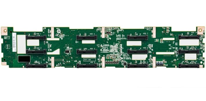 HP 809947-001 3.5-in LFF Backplane Board Assembly