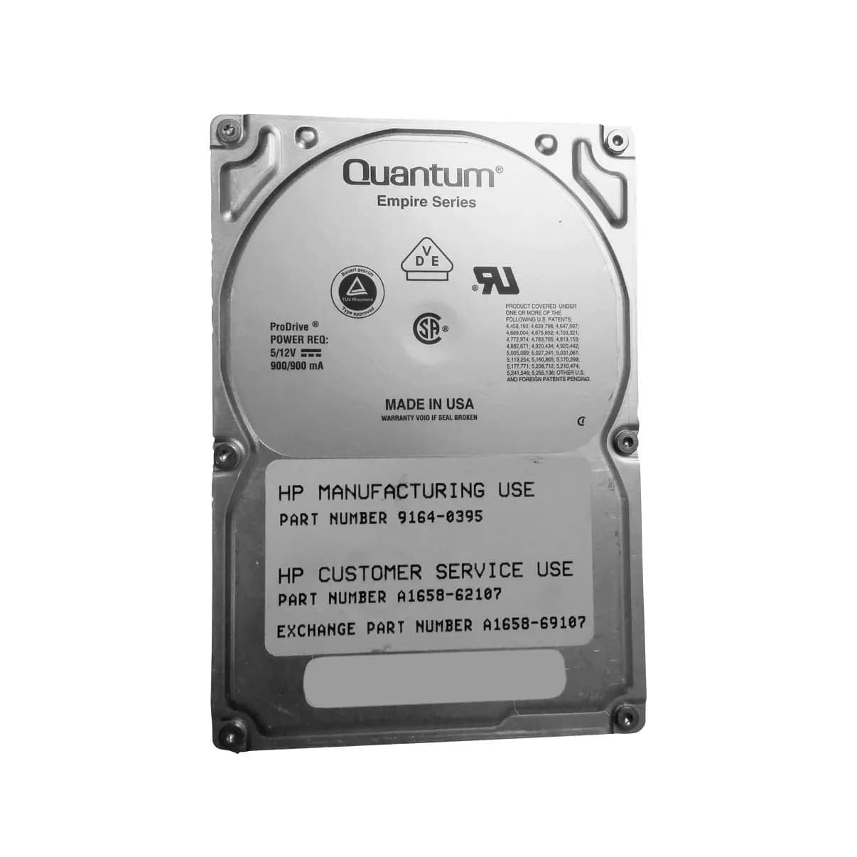 HP A1658-69107 1.05GB 5400RPM Ultra SCSI 50-Pin 3.5-Inch Hard Drive