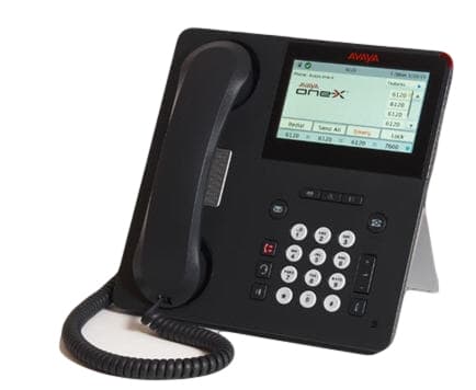 Avaya 700509409 9641GS 5-Inch Color Display + 2P-PoE 1GbE VoIP Phone