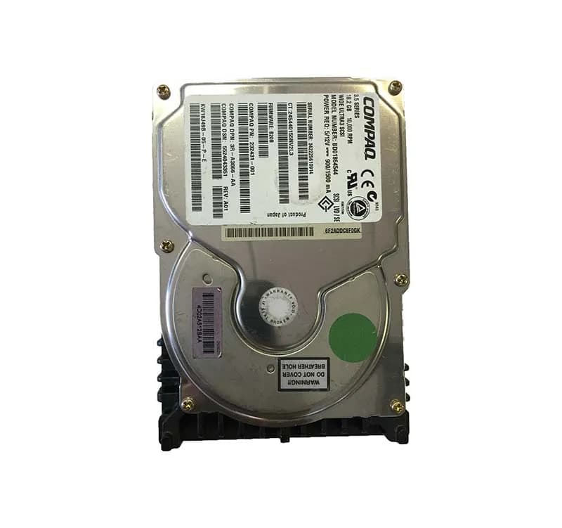 HP BD01864544 18.2GB Ultra-160 SCSI 10000 3.5-in 8MB Hard Drive