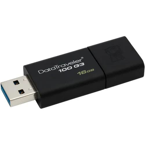 Kingston DT100G3/16GB-3P DataTraveler 100 G3 16GB USB Flash Drive