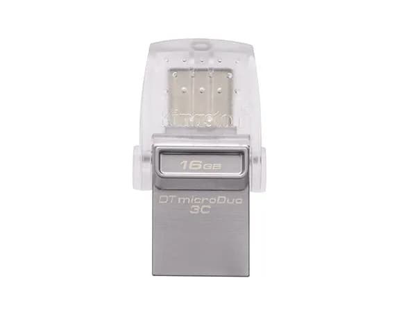 Kingston DTDUO3C/16GB DataTraveler MicroDuo 3C 16GB 3.1 USB-C Flash Drive
