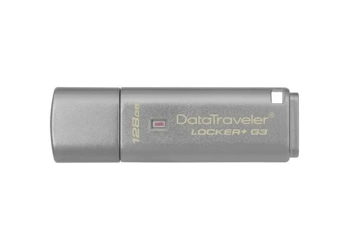 Kingston DTLPG3/128GB DT Locker+ G3 128GB USB Flash Drive