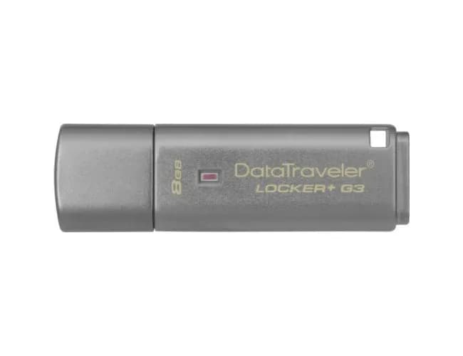 Kingston DTLPG3/8GB DT Locker+ G3 8GB USB Flash Drive