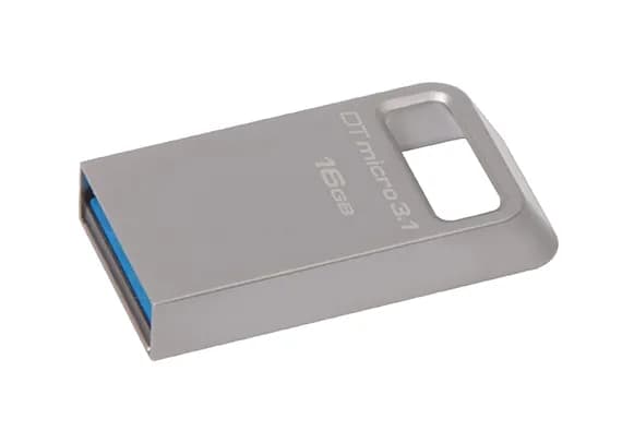 Kingston DTMC3/16GB DataTraveler Micro 16GB 3.1 USB Type-A Flash Drive