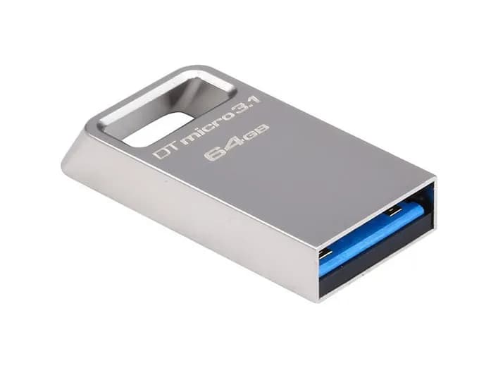 Kingston DTMC3/64GB DataTraveler Micro 64GB 3.1 USB Type-A Flash Drive