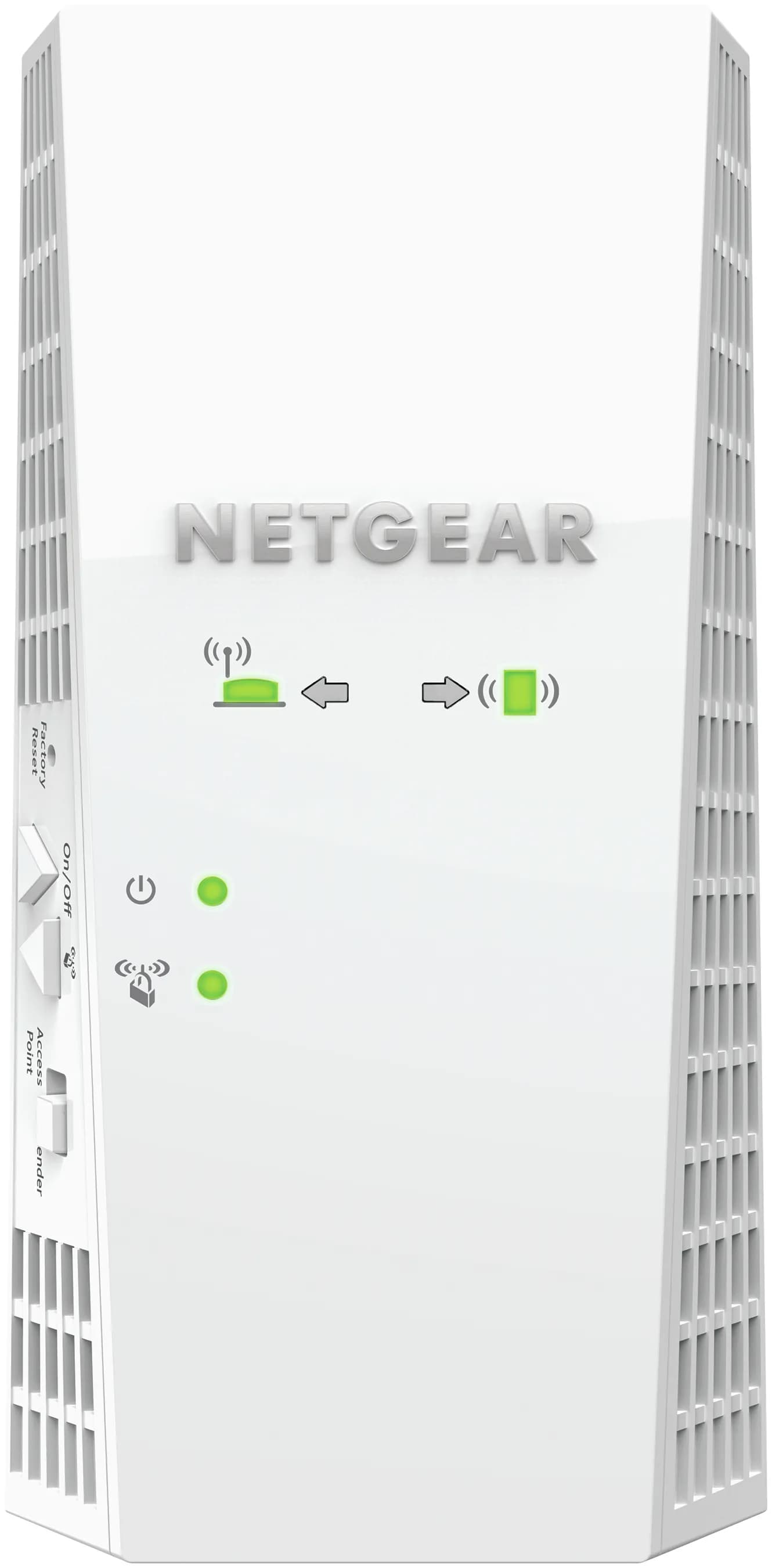Netgear EX7300-100UKS Nighthawk X4 EX7300 2200Mb/s IEEE 802.11a/b/g/n/ac 2.4/5GHz 1 x Port 1000Base-...