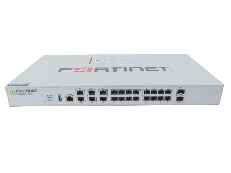 Fortinet FG-100E 100E 20x GE RJ-45 2x WAN 1x DMZ 14x GE RJ-45 Switch