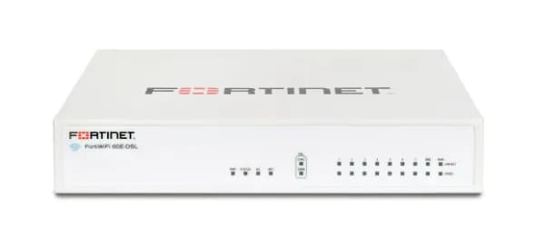 Fortinet FWF-60E-DSL-B-BDL-811-36 9x GE RJ-45 + 7x Internal Firewall