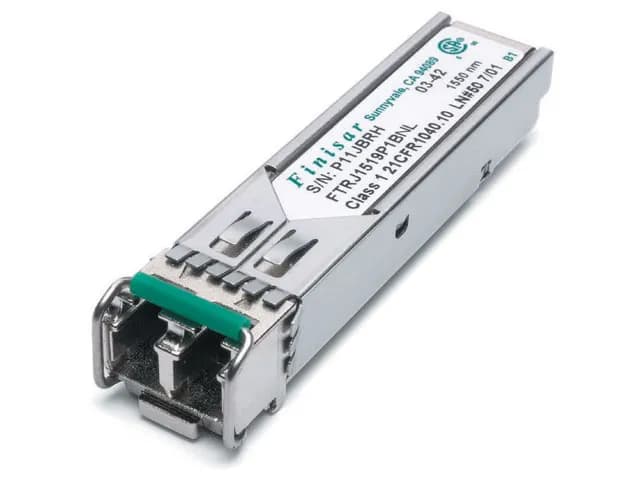 Finisar FTLF1518P1BTL 1.25Gb/s SFP 80km 1550nm LC SMF Transceiver