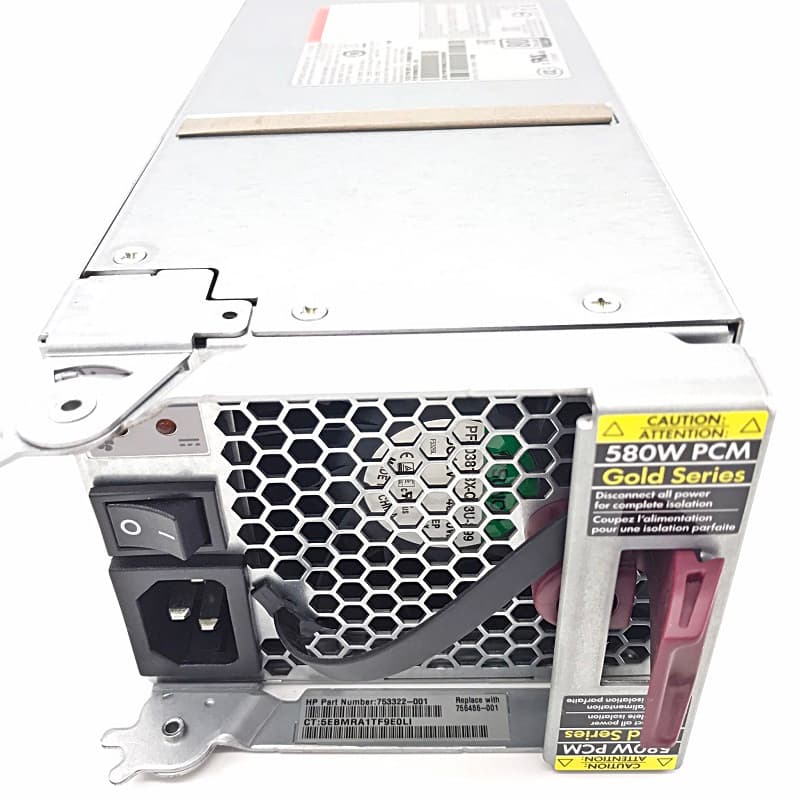 HPE 753322-001 580 Watts Power Supply For 3PAR 8000