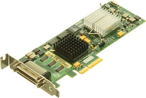 HPE AH627A StorageWorks U320E Dual Channel SCSI Ultra320 PCI-Express LVD Host Bus Adapter