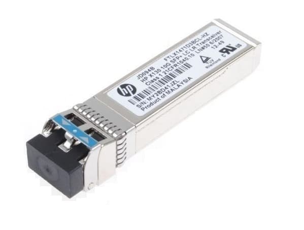 HPE JD094BR 10Gb/s SFP+ 10km 1310nm Duplex LC SMF Transceiver