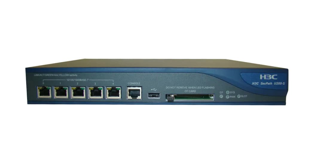 HPE JD273AR U200-S 5 x Ports 1000Base-T + 1 x Port RJ-45 Console 1U Rack-mountable Unified Threat Ma...
