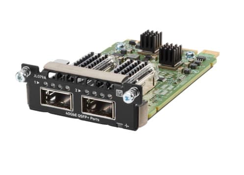 HPE JL079AR 2 x Ports 40GBase-X QSFP+ Module for Aruba 3810M Switches