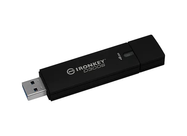 Kingston IKD300S/4GB IronKey D300 Standard 4GB 3.0 USB Flash Drive