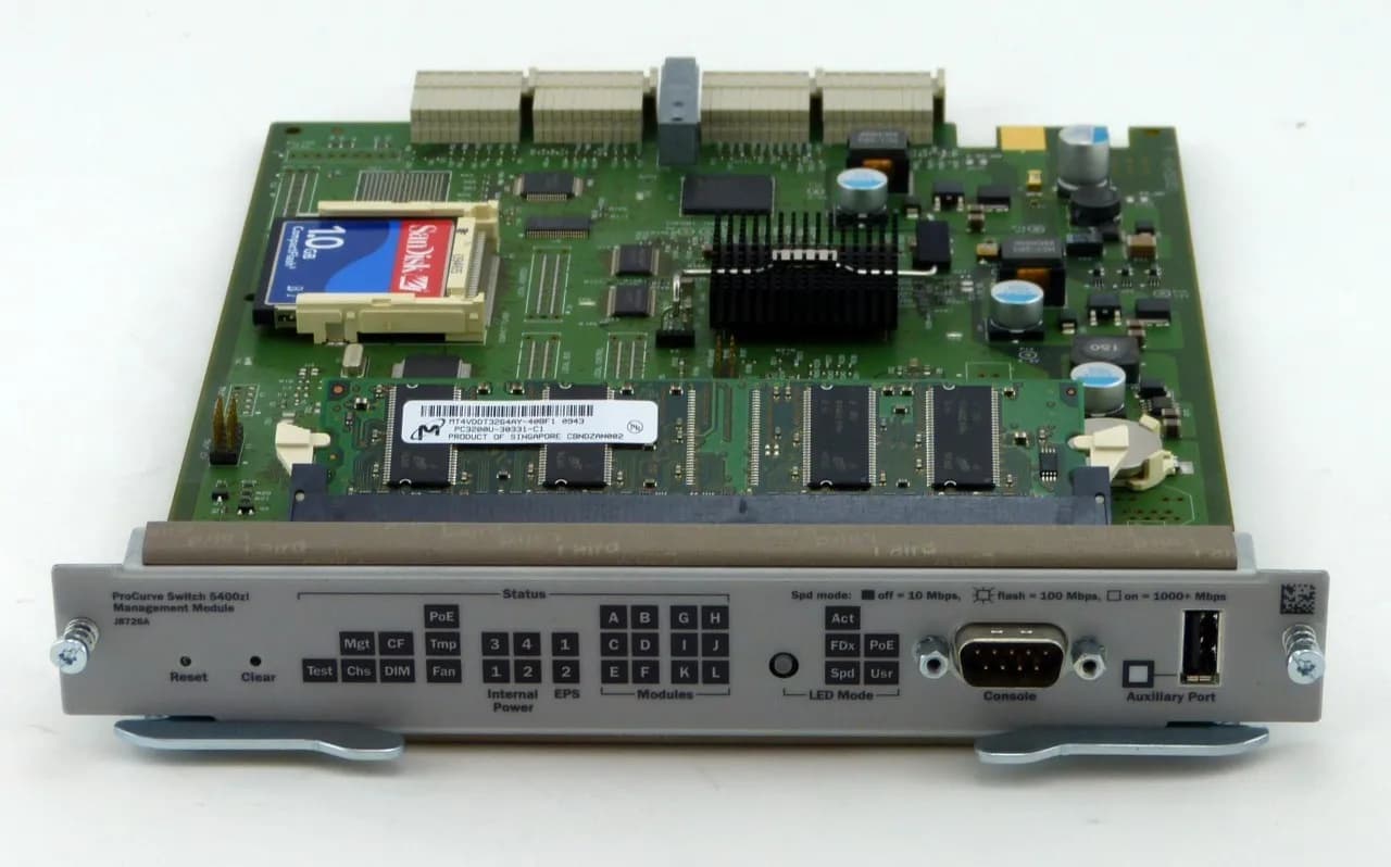 HP J8726-69001 ProCurve 5400zl Management Switch Module