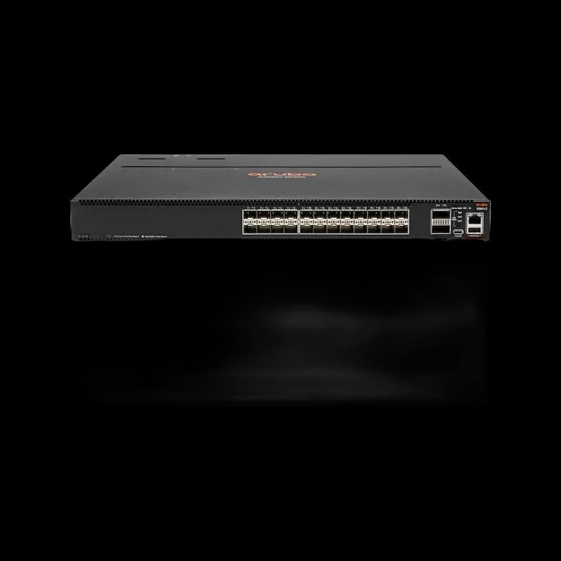HP JL722C Aruba Cx 8360v2 8360-24xF2C 24x SFP+ 10GBX 2x QSFP28 Switch