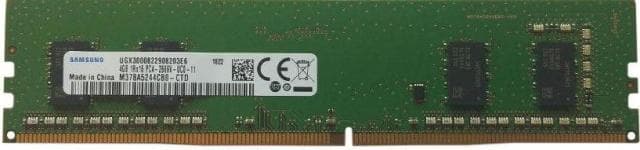 Samsung M378A5244CB0-CTD 4GB DDR4-2666MHz UDIMM 1Rx16 CL19 Memory