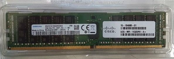 Samsung M393A4K40BB1-CRC0Y 32GB DDR4-2400MHz RDIMM 2Rx4 CL17 Memory