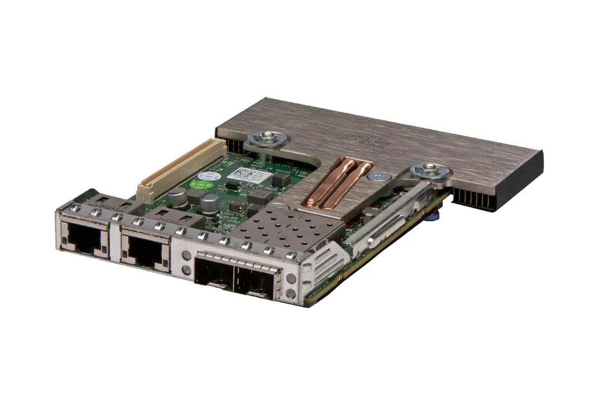 Dell MT09V 57800s 2-Ports 10Gb/s SFP+ + 2-Ports RJ45 Daughter Card