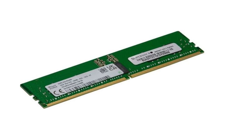 Micron MTA144ASQ16G72PSZ-2S6 128GB DDR4-2666MHz RDIMM 8Rx4 CL19 Memory