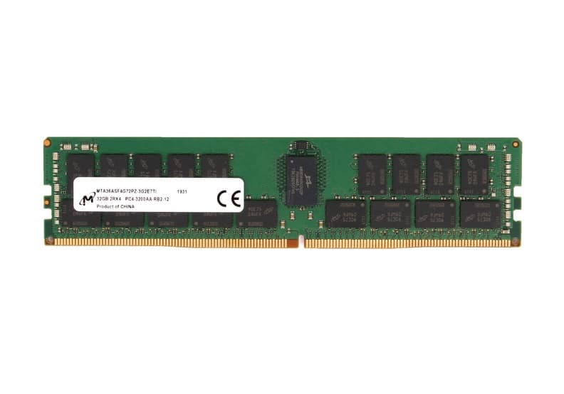 Micron MTA36ASF8G72LZ-3G2R 64GB DDR4-3200MHz LRDIMM 2Rx4 CL22 Memory