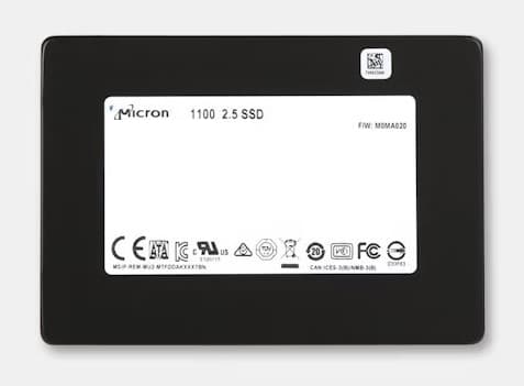 Micron MTFDDAK1T0TBN-1AR12ABYY 1TB 6Gb/s SATA TLC 2.5-inch SSD