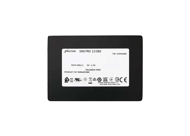 Micron MTFDDAK1T9TDS-1AW16ABYY 1.92TB 6Gb/s SATA TLC 2.5-inch SSD