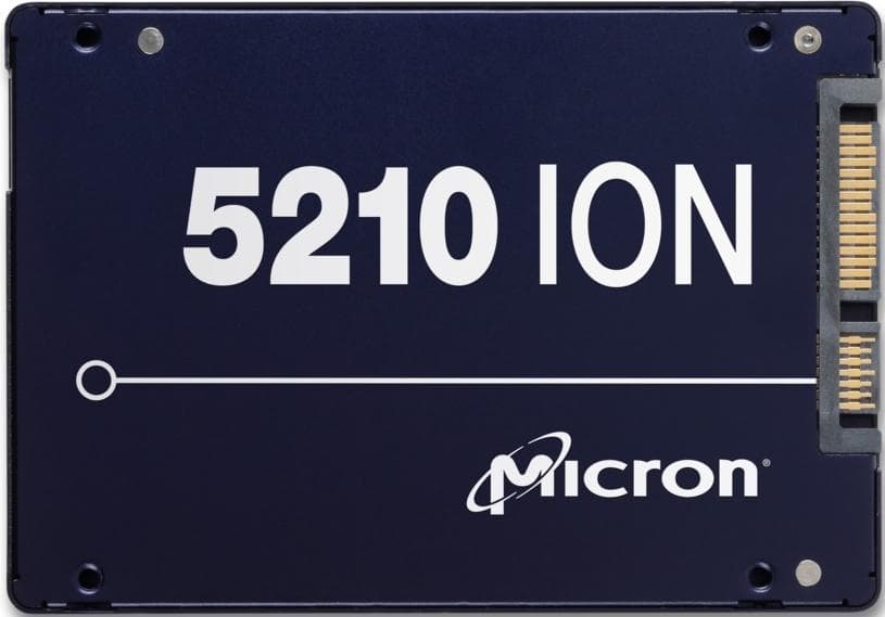 Micron MTFDDAK3T8QDE-2AV1ZFPYY 3.84TB 6Gb/s SATA Quad-Level Cell SSD