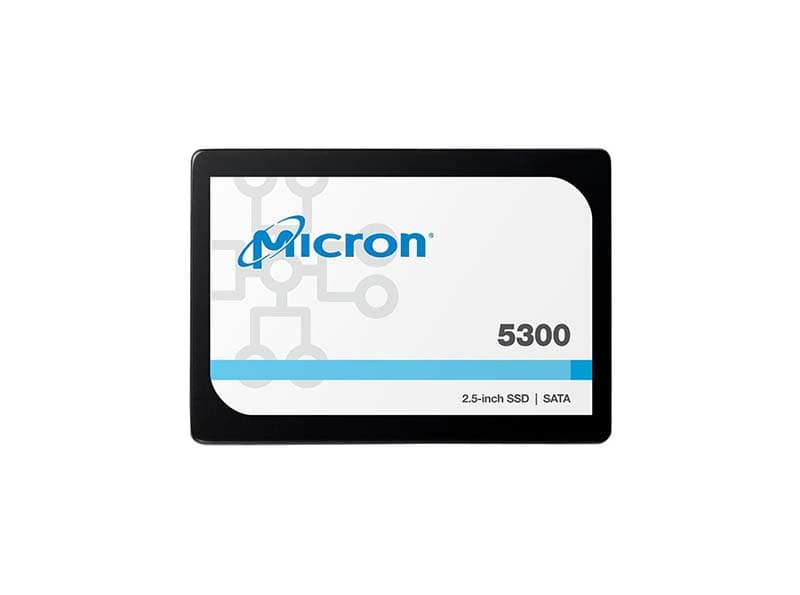 Micron MTFDDAK3T8TDT-1AW1ZABYYR 3.84TB 6Gb/s SATA TLC 2.5-inch SSD
