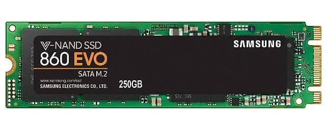 Samsung MZ-N6E250 250GB 6Gb/s SATA Multi-Level Cell M.2 2280 SSD