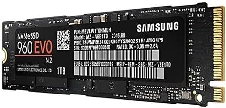 Samsung MZ-V6E1T0 1TB PCI Express NVMe 3.0 x4 HHHL Solid State Drive