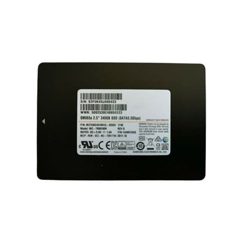 Samsung MZ7KM240HMHQ-00005 240GB 6Gb/s SATA Multi-Level Cell 2.5-inch SSD