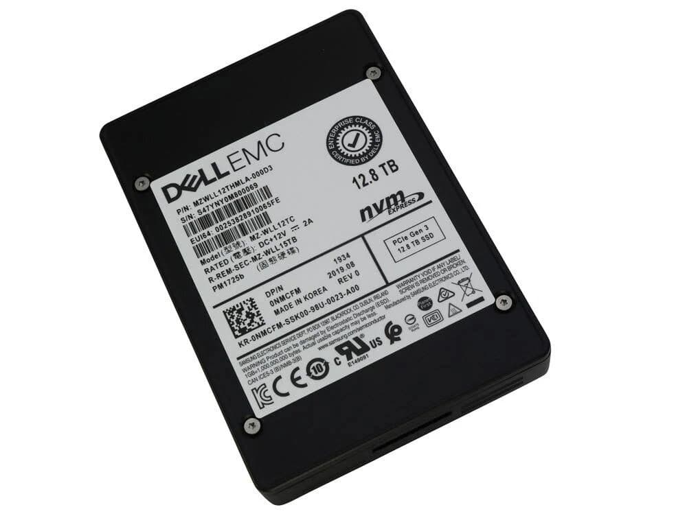 Samsung MZWLL12THMLA-000D3 12.8TB PCIe NVMe 3.0 x8 2.5-Inch SSD