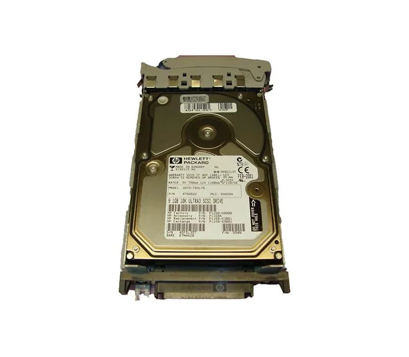 HP P1168A 9.1GB Ultra-160 SCSI 10000 3.5-inch Hard Drive
