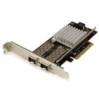 StarTech PEX20000SFPI Dual Port 10G Fiber Network Card with Open SFP+