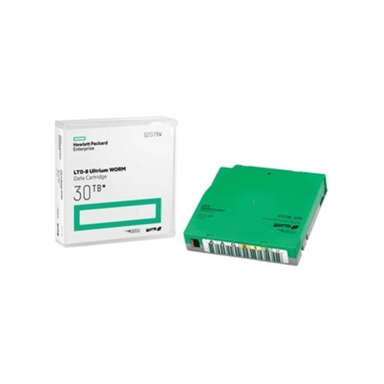 HP Q2078W 12TB (Native)/30TB (Compressed) Ultrium 30TB Data Cartridge