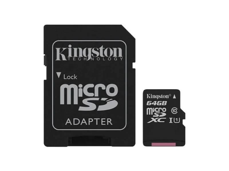 Kingston SDC10G2/64GBCR 64GB Class 10 microSDXC UHS-I Memory Card