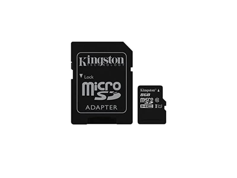 Kingston SDC10G2/8GBCR 8GB Class 10 microSDHC UHS-I Memory Card