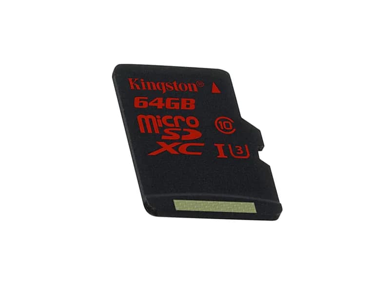 Kingston SDCA3/64GBSP 64GB Class 10 microSDHC UHS-1 U3 Memory Card