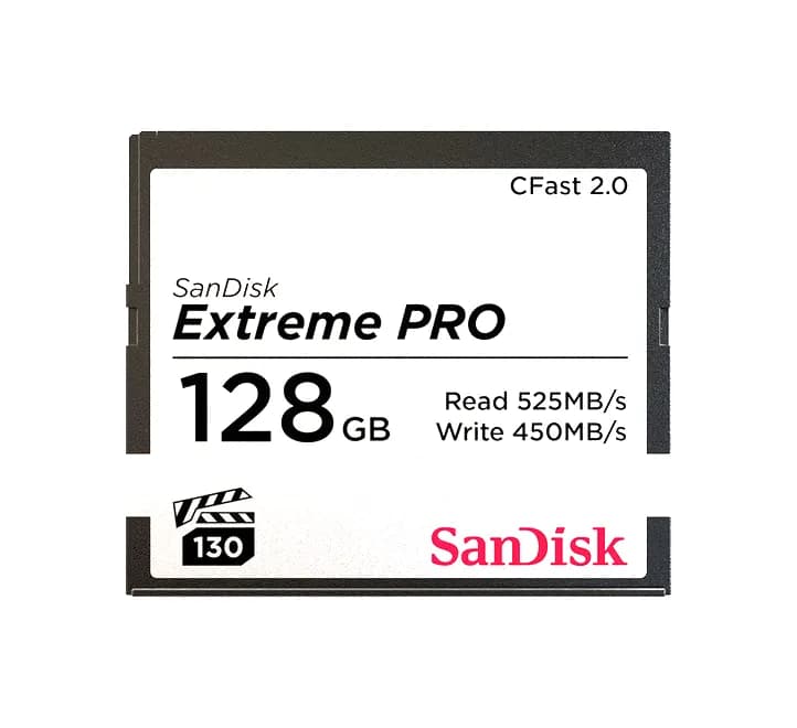SanDisk SDCFSP-128G-A46D 128GB Extreme Pro CFast 2.0 Memory Card