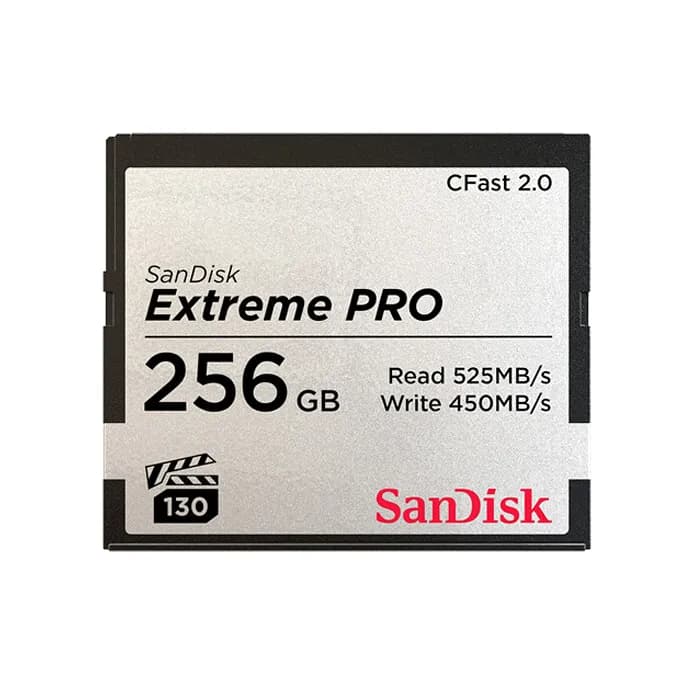 SanDisk SDCFSP-256G-A46D 256GB Extreme Pro CFast 2.0 Memory Card