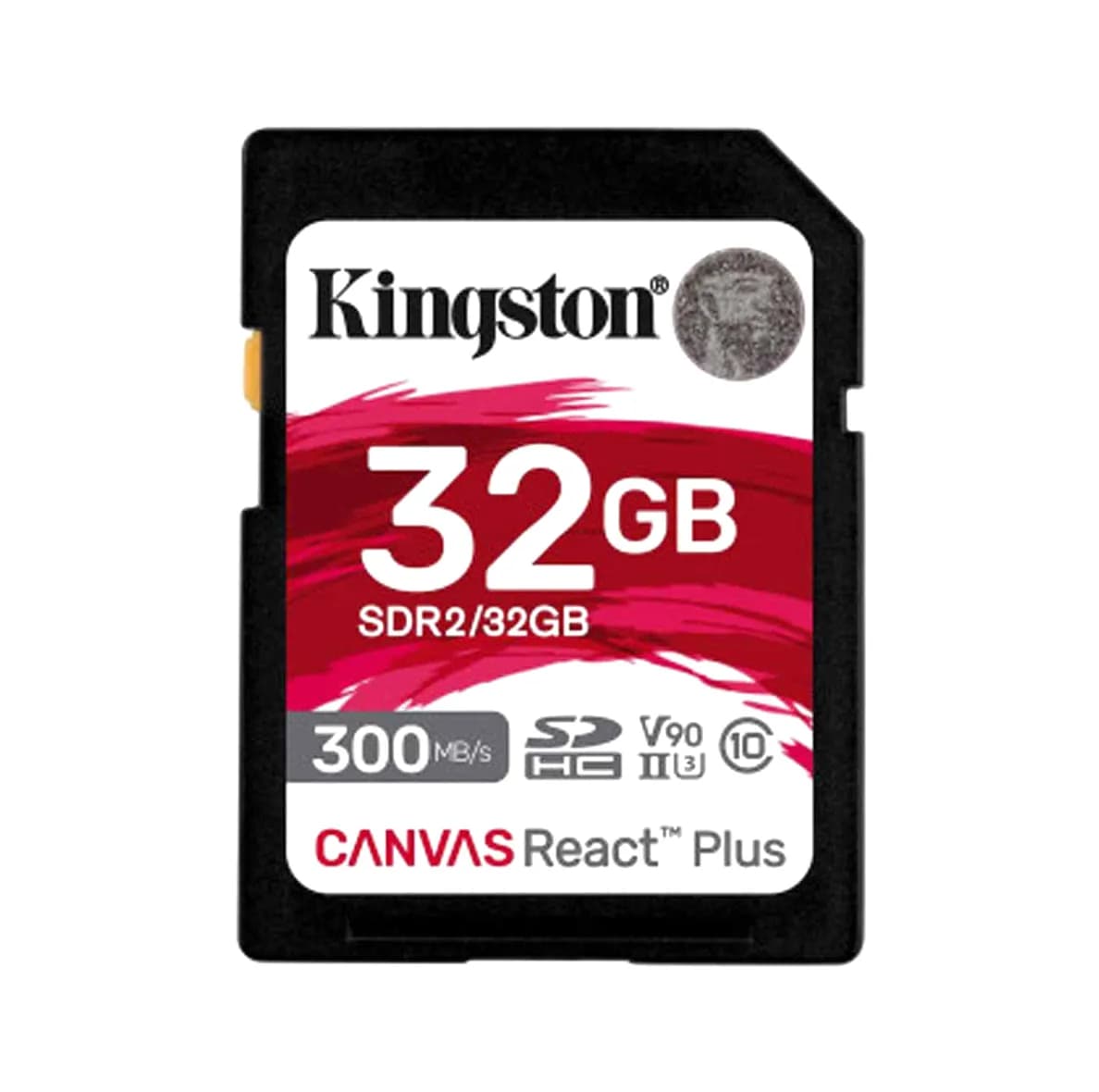 Kingston SDR2/32GB 32GB Canvas React Plus SDHC UHS-II SD Memory Card