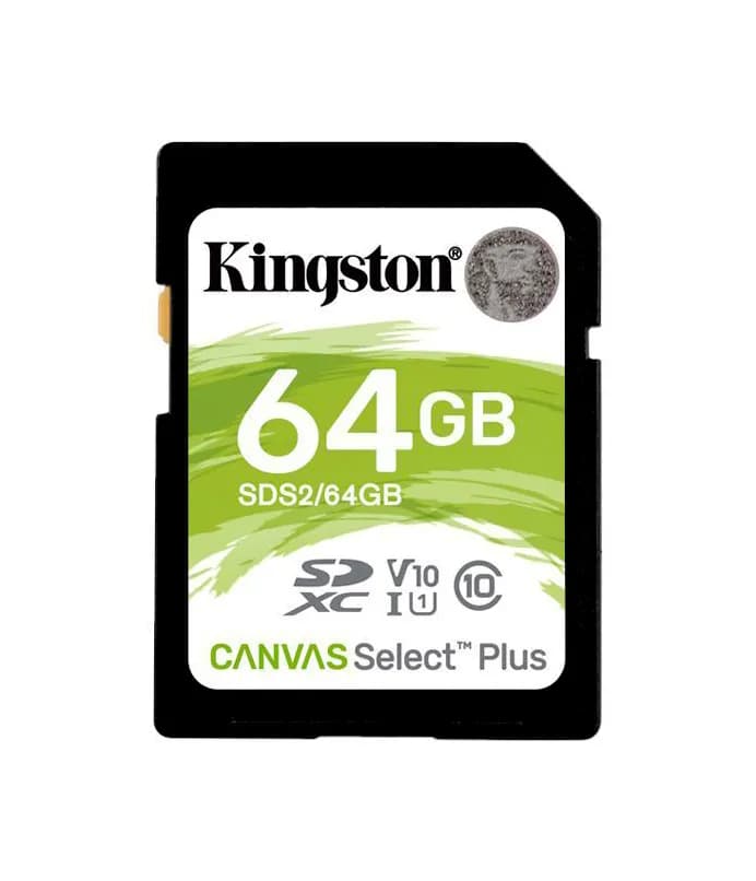 Kingston SDS2/64GB 64GB Canvas Select Plus 100Mb/s SDHC SD Memory Card