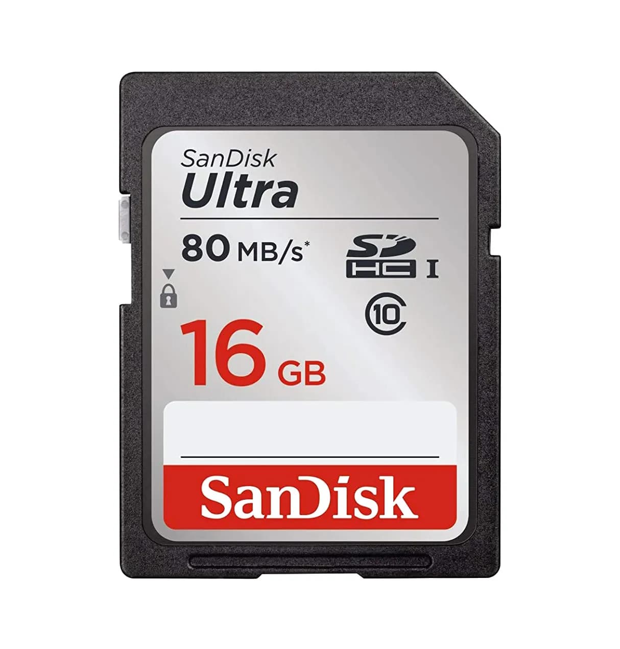 SanDisk SDSDUNC-016G-AN6IN 16GB Ultra Class 10 SDHC Flash Memory Card