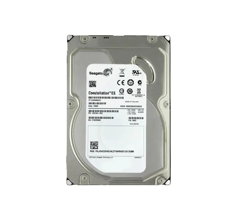 Seagate ST1000NM0031 Constellation ES 1TB 7200RPM SATA 6Gb/s 64MB Cache 3.5-inch Hard Drive