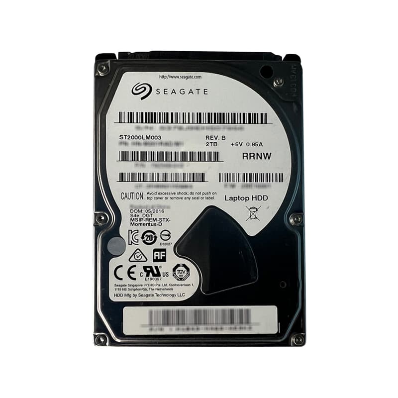 Seagate ST2000LM003 Spinpoint M9T 2TB 5400RPM SATA 6Gb/s 32MB Cache 2.5-inch Hard Drive